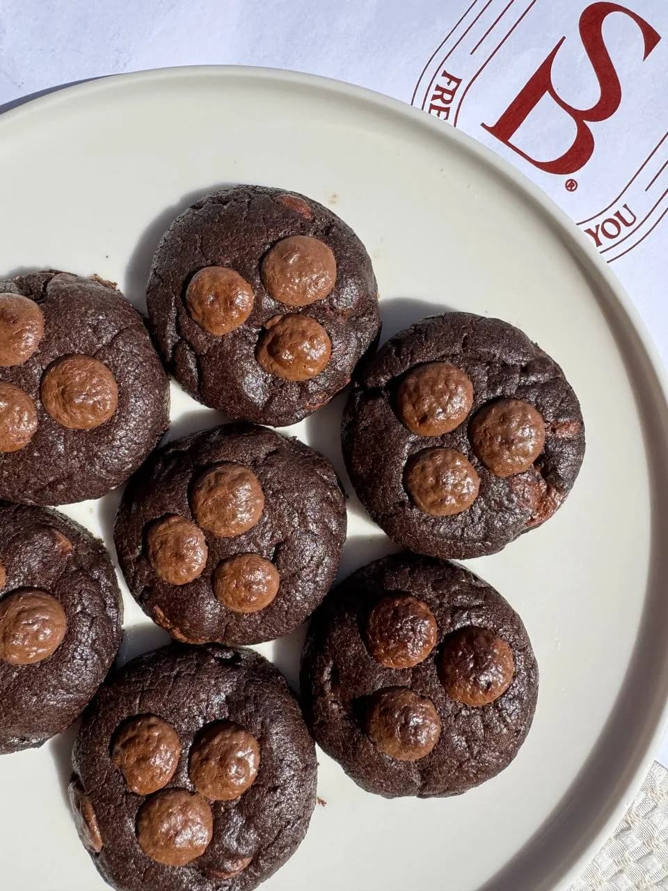 Double Chocolate Cookies